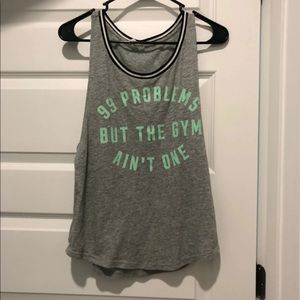 VS Pink Graphic Tank Top